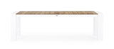 Gartentisch ausziehbar 253/319/384x110 Weiß GK50 Cameron - ZEN ZONE Furniture