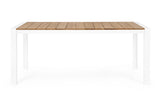 Gartentisch 180x90 Weiß GK50 Cameron - ZEN ZONE Furniture