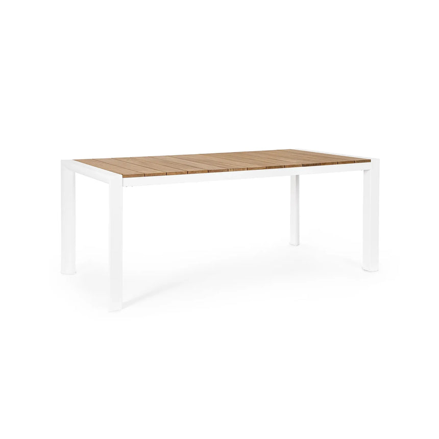 Gartentisch 180x90 Weiß GK50 Cameron - ZEN ZONE Furniture