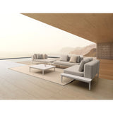 Lounge Garten-Sofa 2-Sitzer Matrix Weiß WG20 - ZEN ZONE Furniture