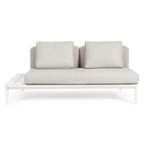 Lounge Garten-Sofa 2-Sitzer Matrix Weiß WG20 - ZEN ZONE Furniture