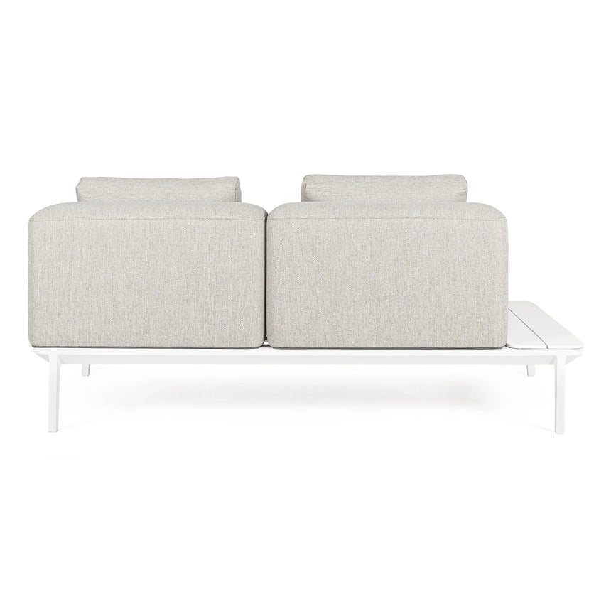 Lounge Garten-Sofa 2-Sitzer Matrix Weiß WG20 - ZEN ZONE Furniture