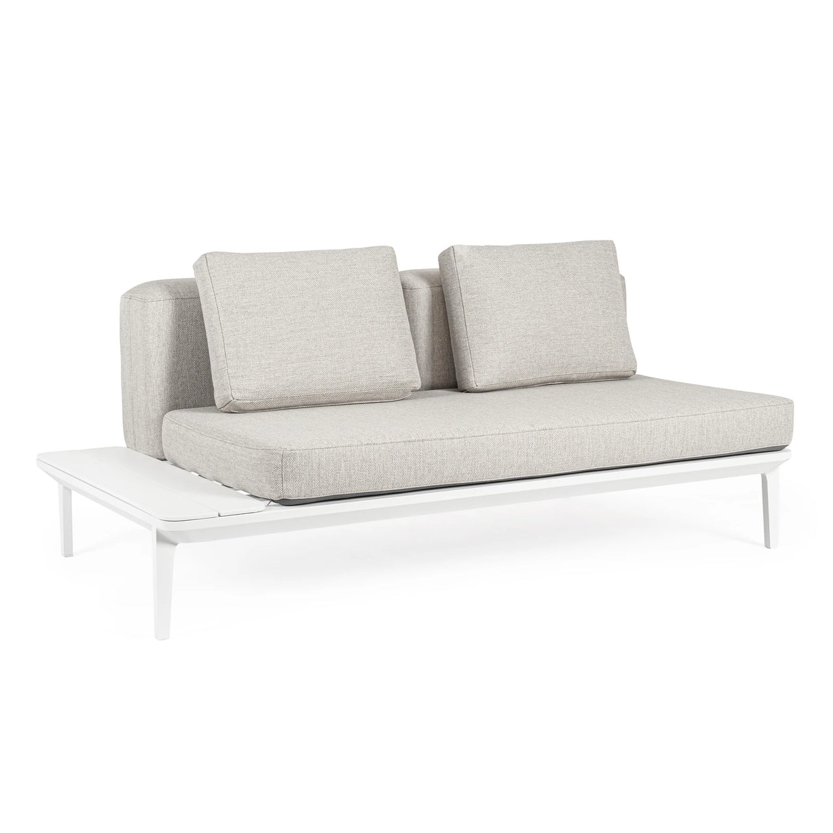 Lounge Garten-Sofa 2-Sitzer Matrix Weiß WG20 - ZEN ZONE Furniture