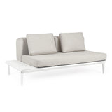 Lounge Garten-Sofa 2-Sitzer Matrix Weiß WG20 - ZEN ZONE Furniture