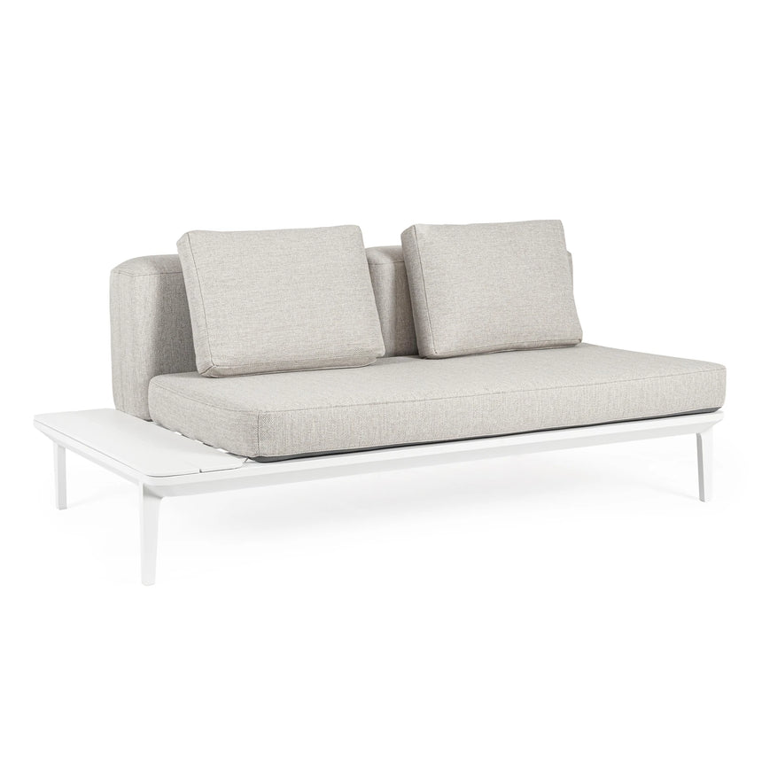 Lounge Garten-Sofa 2-Sitzer Matrix Weiß WG20 - ZEN ZONE Furniture