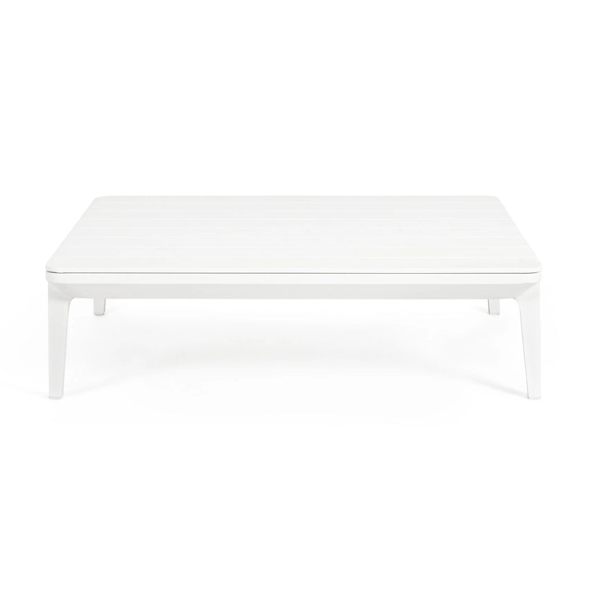 Garten Couchtisch 99x99x33 Weiß WG20 Matrix - ZEN ZONE Furniture