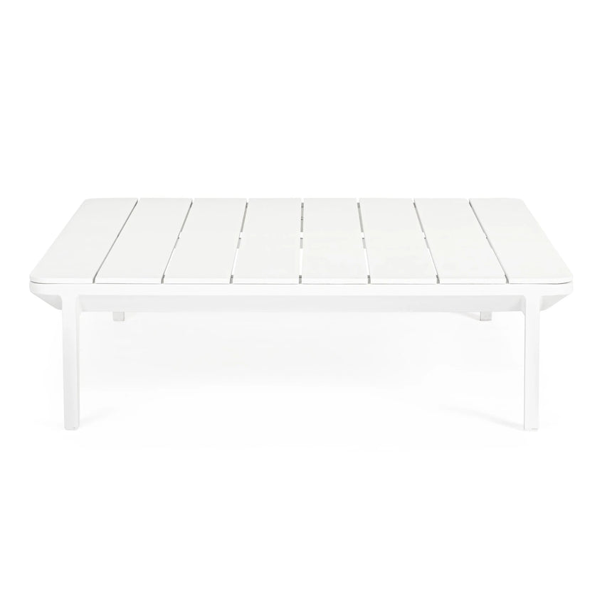 Garten Couchtisch 99x99x33 Weiß WG20 Matrix - ZEN ZONE Furniture