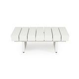 Modularer Garten Couchtisch Weiß WH20 Infinity - ZEN ZONE Furniture