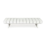 Garten Couchtisch 126x73.5 Weiß WG20 Infinity