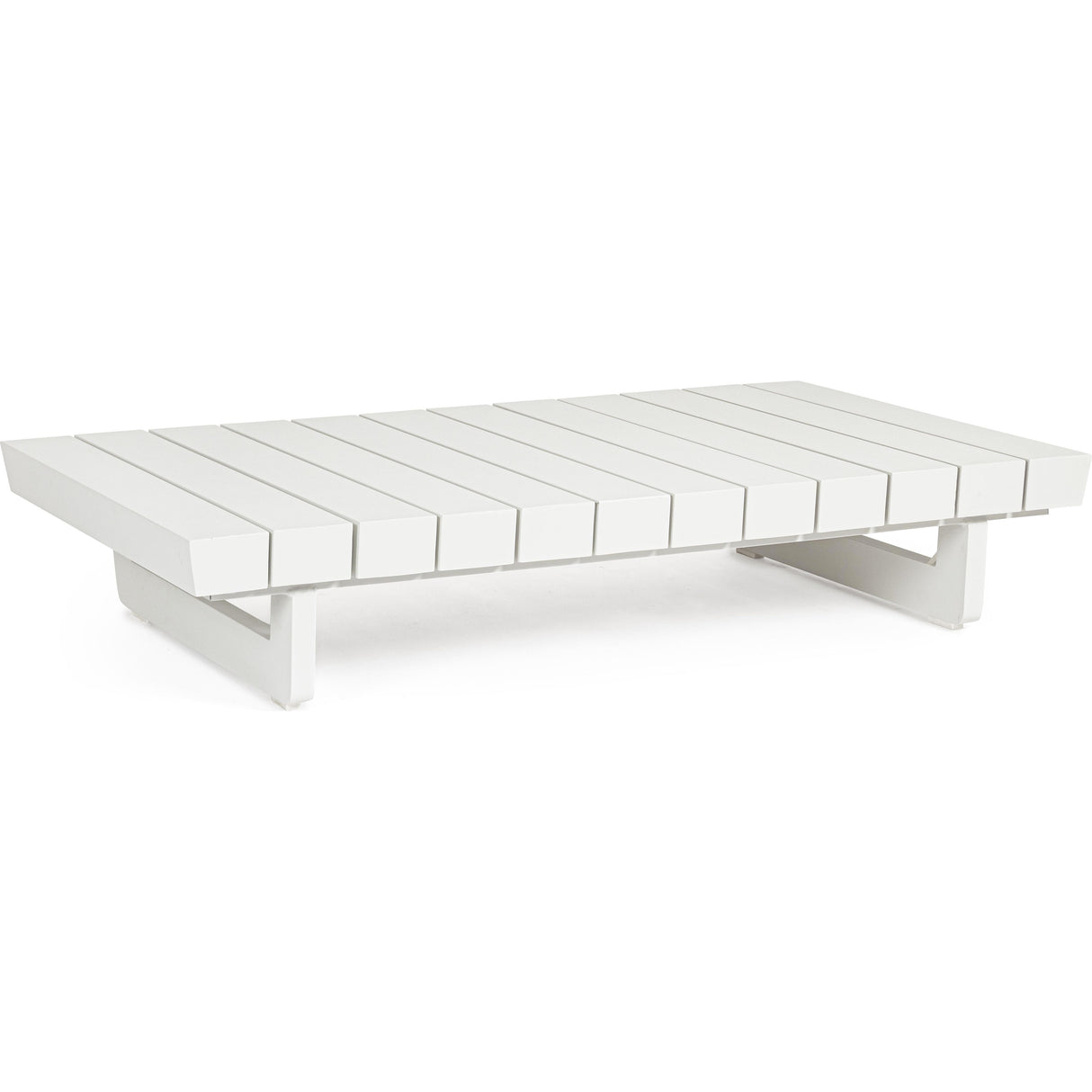 Outdoor Couchtisch Infinity 126x73.5 Weiß WG20 - ZEN ZONE