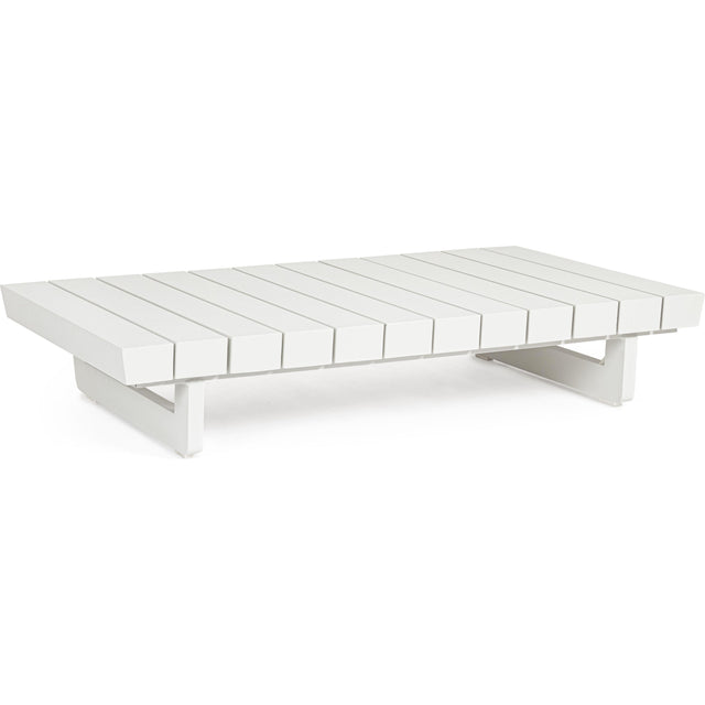 Outdoor Couchtisch Infinity 126x73.5 Weiß WG20 - ZEN ZONE
