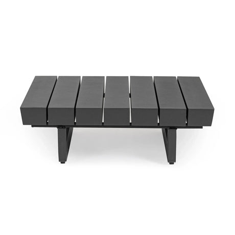 Modularer Gartentisch Infinity Anthrazit WG21 - ZEN ZONE Furniture