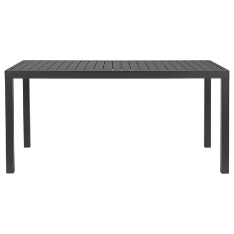Gartentisch Hilde 150x80x75 Anthrazit LH32 - ZEN ZONE