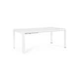 Gartentisch ausziehbar 180-240x100 Weiß CX21 Kiplin