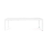 Gartentisch ausziehbar 180-240x100 Weiß CX21 Kiplin