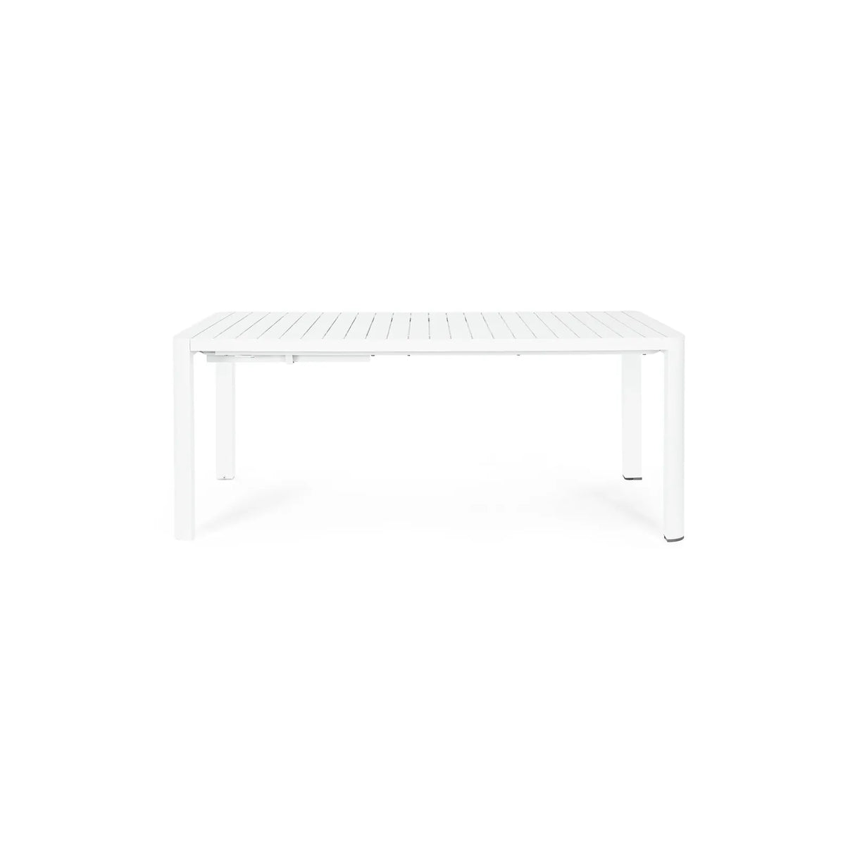 Gartentisch ausziehbar 180-240x100 Weiß CX21 Kiplin