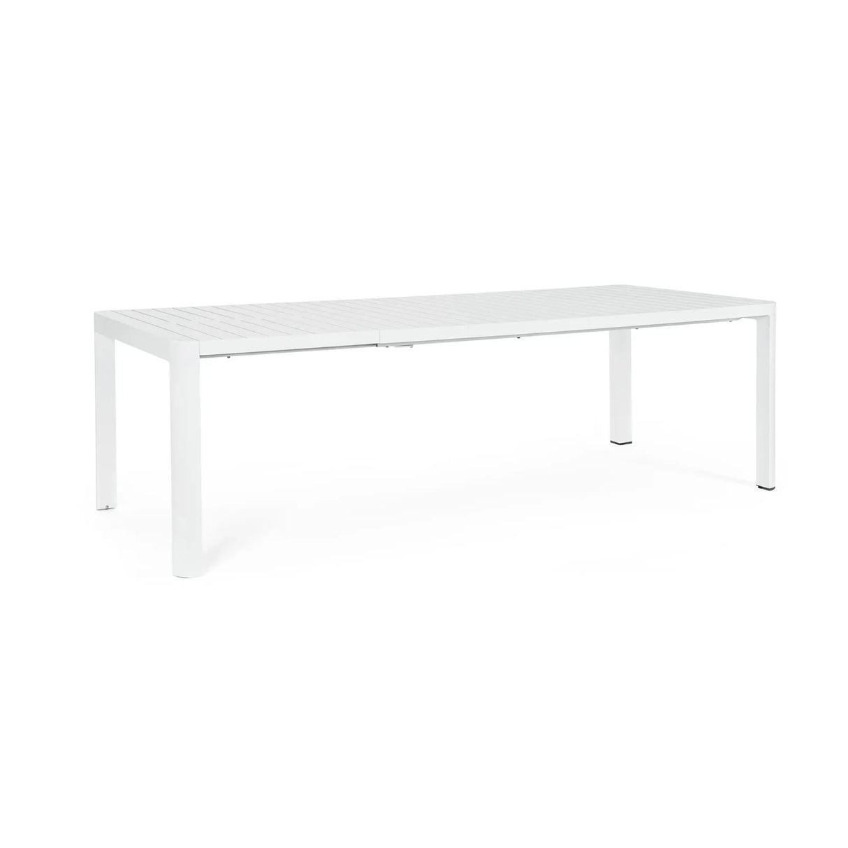 Gartentisch ausziehbar 180-240x100 Weiß CX21 Kiplin