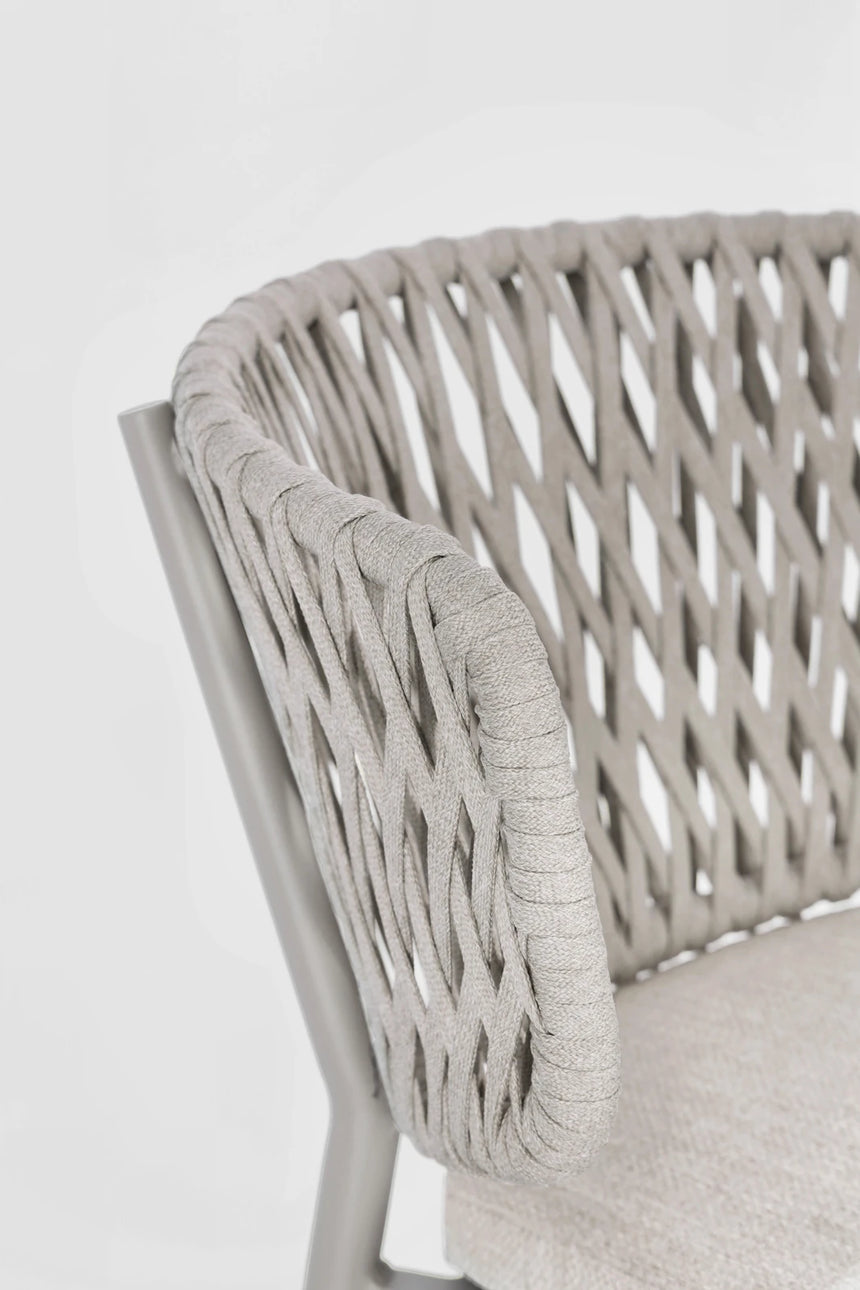 Gartenstuhl mit Kissen Noelia Moon WG24 - ZEN ZONE Furniture