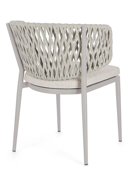 Gartenstuhl mit Kissen Noelia Moon WG24 - ZEN ZONE Furniture