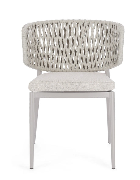 Gartenstuhl mit Kissen Noelia Moon WG24 - ZEN ZONE Furniture