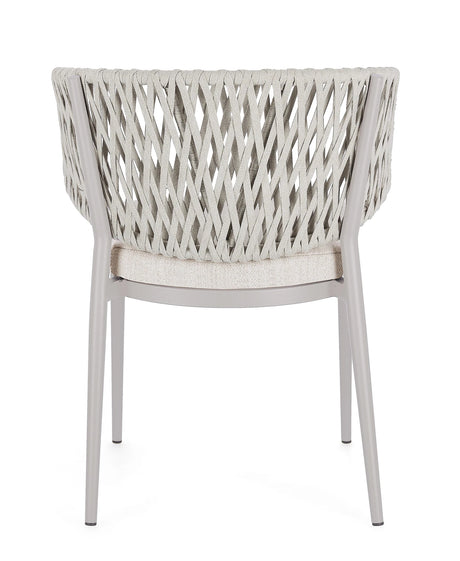 Gartenstuhl mit Kissen Noelia Moon WG24 - ZEN ZONE Furniture