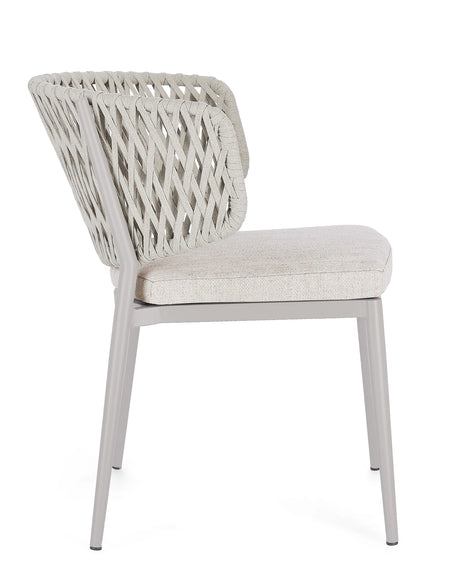 Gartenstuhl mit Kissen Noelia Moon WG24 - ZEN ZONE Furniture