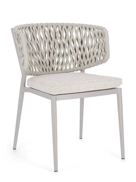 Gartenstuhl mit Kissen Noelia Moon WG24 - ZEN ZONE Furniture