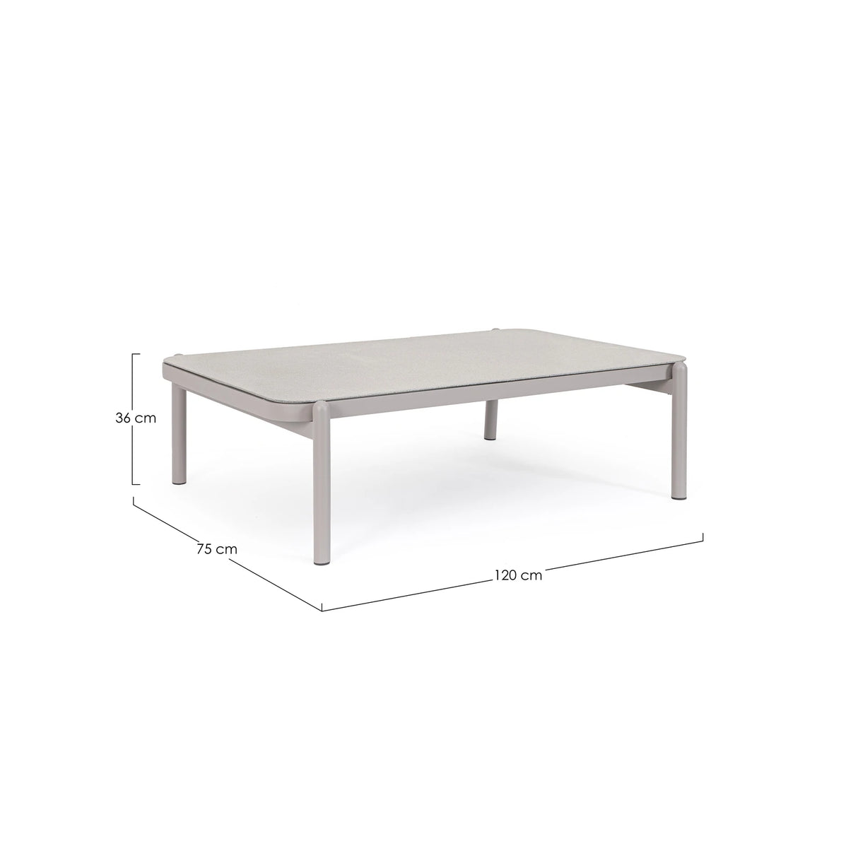Garten Couchtisch 120x75 Moon WG24 Florencia - ZEN ZONE Furniture