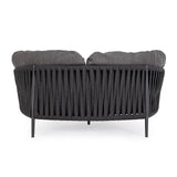 Outdoor Daybed mit Kissen Jacinta Anthrazit WG21 - ZEN ZONE Furniture