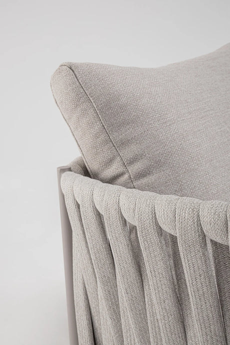 Outdoor Sessel mit Kissen Jacinta Moon WG24 - ZEN ZONE Furniture