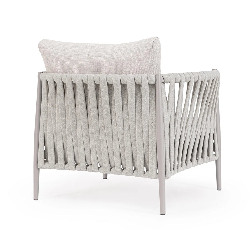 Outdoor Sessel mit Kissen Jacinta Moon WG24 - ZEN ZONE Furniture