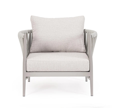 Outdoor Sessel mit Kissen Jacinta Moon WG24 - ZEN ZONE Furniture