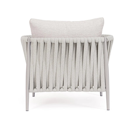 Outdoor Sessel mit Kissen Jacinta Moon WG24 - ZEN ZONE Furniture
