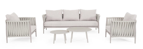 Outdoor Sessel mit Kissen Jacinta Moon WG24 - ZEN ZONE Furniture