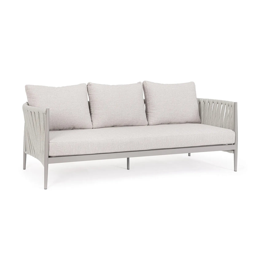 Garten-Sofa 3-Sitzer mit Kissen Jacinta Moon WG24 - ZEN ZONE Furniture