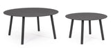 Garten Couchtisch 2er Set Anthrazit WG21 Aminta - ZEN ZONE Furniture