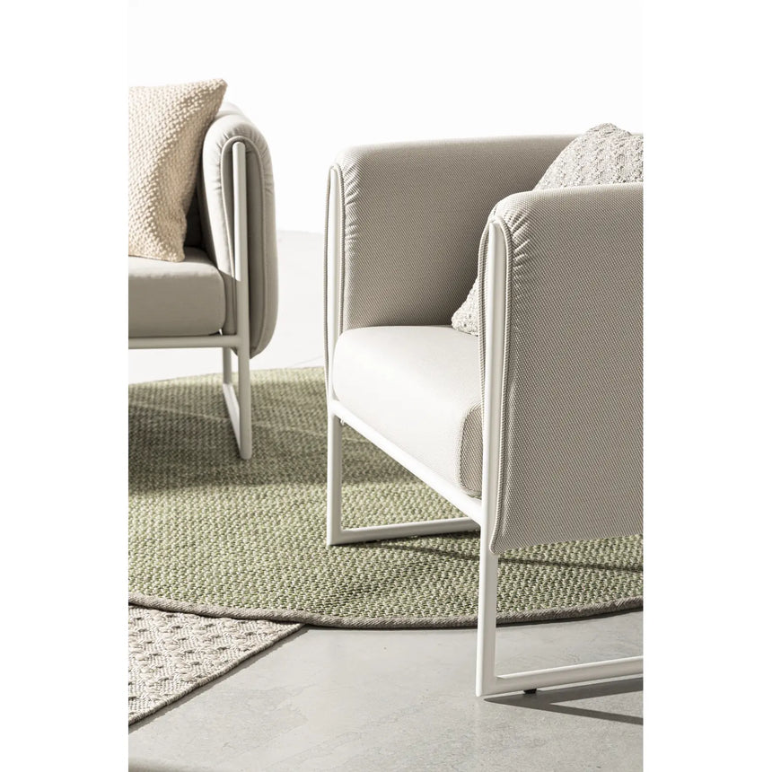 Outdoor Sessel mit Kissen Pixel Sand - ZEN ZONE Furniture
