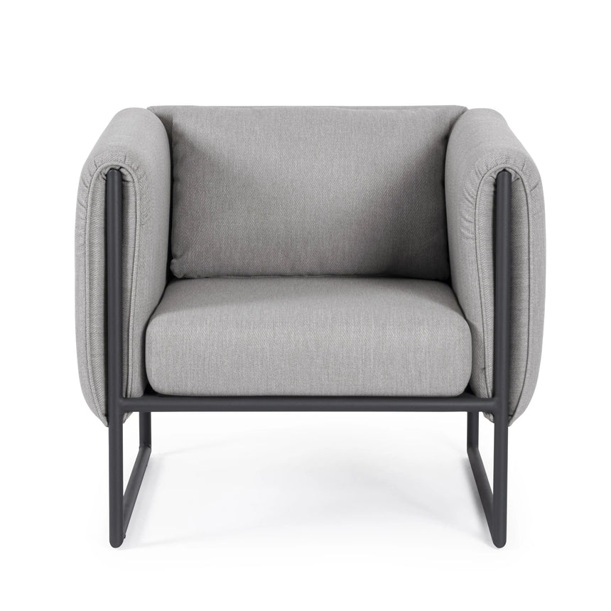 Outdoor Sessel mit Kissen Pixel Graphite - ZEN ZONE Furniture