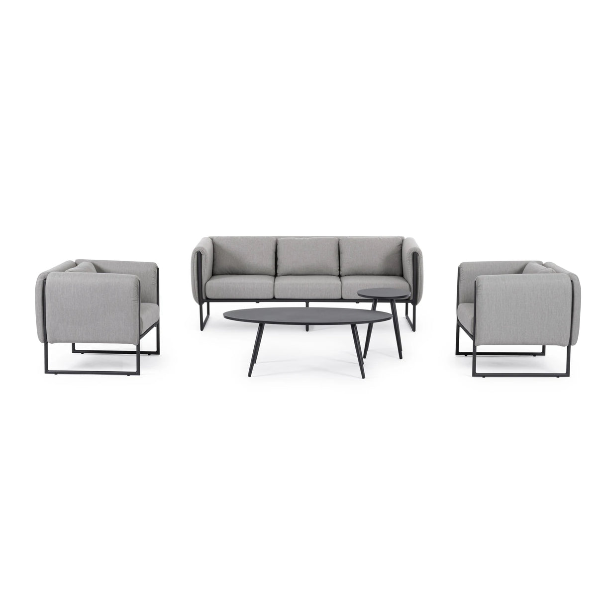 Outdoor Sessel mit Kissen Pixel Graphite - ZEN ZONE Furniture