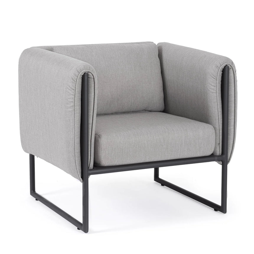 Outdoor Sessel mit Kissen Pixel Graphite - ZEN ZONE Furniture