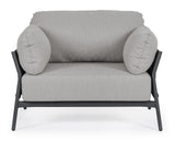 Outdoor Sessel mit Kissen Pardis Anthrazit QS22/Graphit - ZEN ZONE Furniture