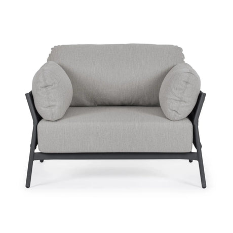 Outdoor Sessel mit Kissen Pardis Anthrazit QS22/Graphit - ZEN ZONE Furniture