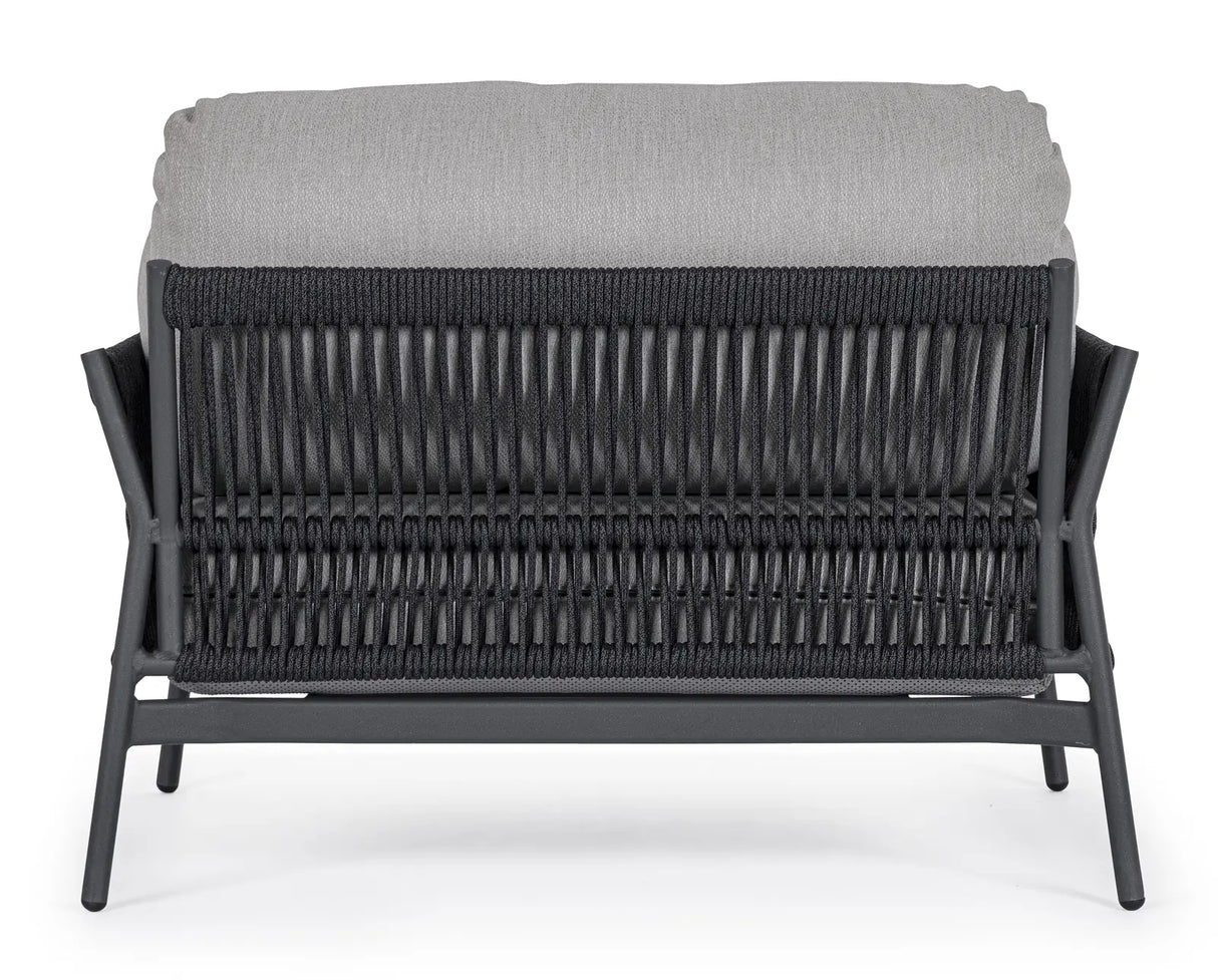 Outdoor Sessel mit Kissen Pardis Anthrazit QS22/Graphit - ZEN ZONE Furniture