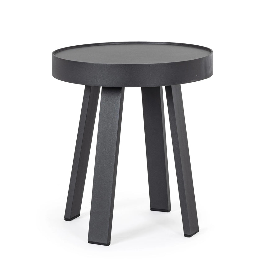 Garten Beistelltisch Anthrazit QS22 D41 Spyro - ZEN ZONE Furniture