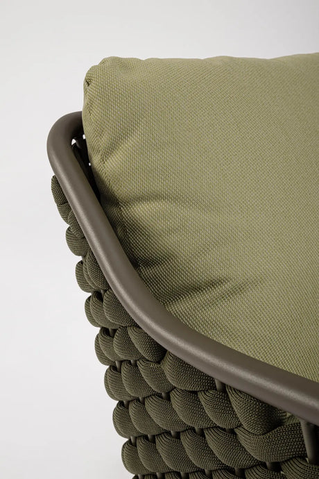 Outdoor Sessel mit Kissen Everly Olive QS24 - ZEN ZONE Furniture