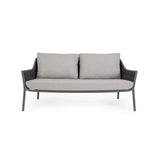 Garten-Sofa 2-Sitzer mit Kissen Everly QS22/Graphit - ZEN ZONE Furniture