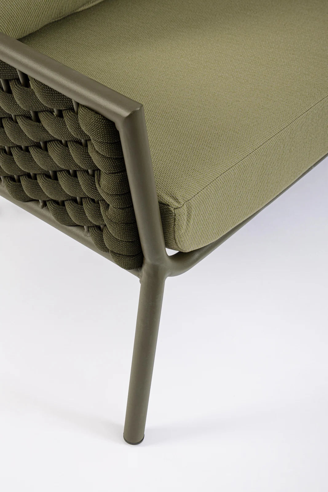 Garten-Sofa 2-Sitzer mit Kissen Everly Olive QS24 - ZEN ZONE Furniture