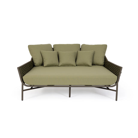 Outdoor Daybed mit Kissen Everly Olive QS24 - ZEN ZONE Furniture