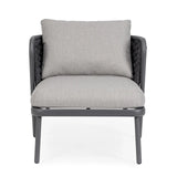 Gartenstuhl mit Kissen Harlow Anthrazit QS22/Graphit - ZEN ZONE Furniture