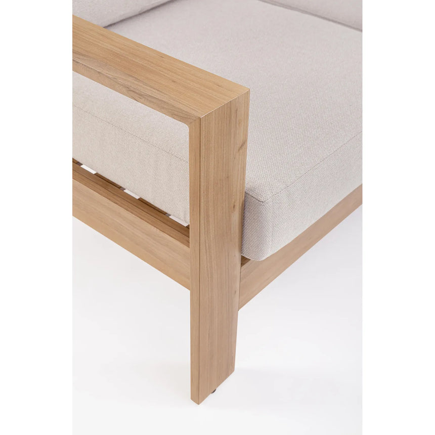 Gartenlounge Set 4er Set mit Kissen Baltic Natürlich - ZEN ZONE Furniture